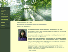 Tablet Screenshot of deborahcohenmft.com